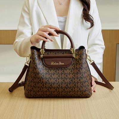 Bag Crossbody Tote Bag New Fashion Shoulder Bag Trendy Printed Letters Large Capacity Handbag