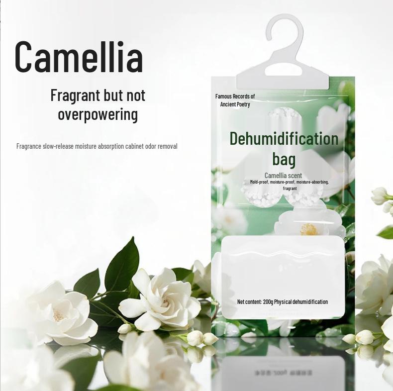 

Concubine s Charm Dehumidifying Bag: Hanging Anti-Mold Moisture Absorber for Wardrobes & Dorms 1-pack