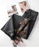 Women's Retro Embroidered Floral Wide-Leg Jeans, Autumn/Winter 2025 Collection