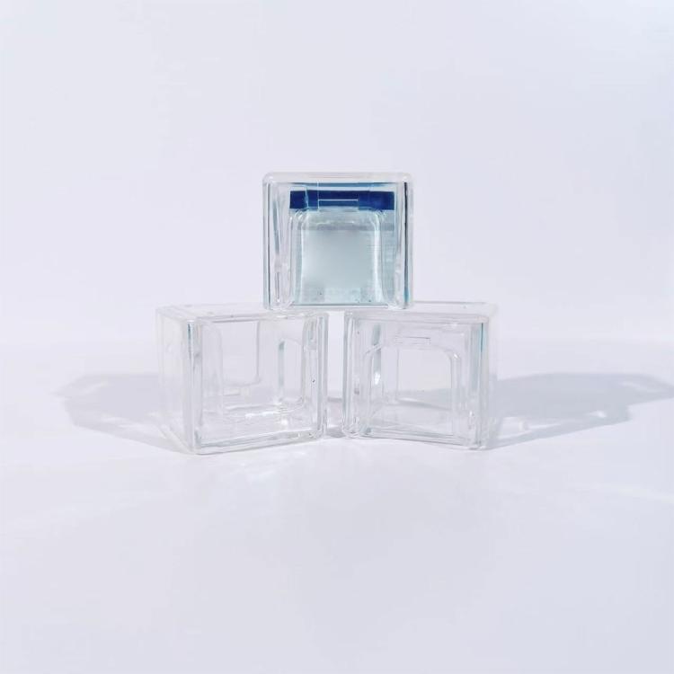 Clear Chalk Protections Box Portable Billiard Chalk Storage Case Plastic Billiard Chalk Powder Box Billiard Accessories
