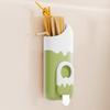 Magnetic Straw Holder Wall-Mounted Straw Organizer with Built-In Bottle Can Opener Reusable Straw Storage Box for Fridge Cabinet Counter