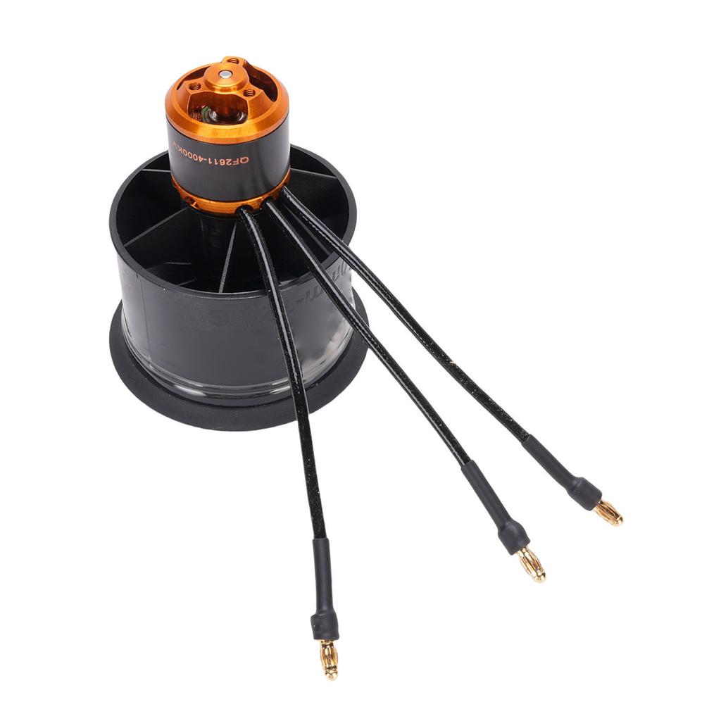 50mm Ducted Fan Maximum Thrust 850g Electric Ducted Fan with 4000KV Brushless Motor with Control Board Switch