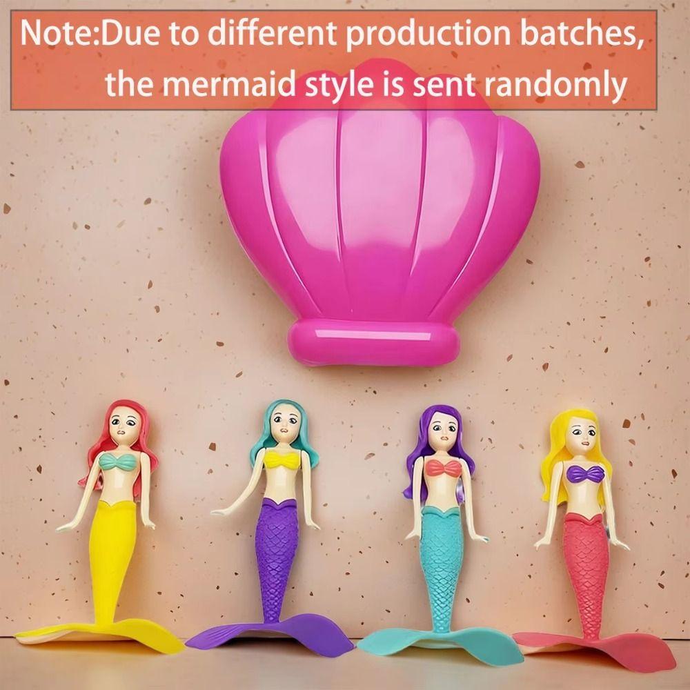 Princess Floats Floating Shell Mermaid Rising Design Mermaid Pool Toy Mermaid Dive Toys  Bath Toys