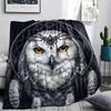 Dreamcatcher Animals Print Flannel Blanket,High quality Comfortable for All Seasons,Home Decor,Warmth and Comfort,Perfect for Christmas Gifts