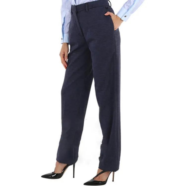 Burberry FW23 Casual Pants Women's Blue (Unisex) Casual Pants 80301781