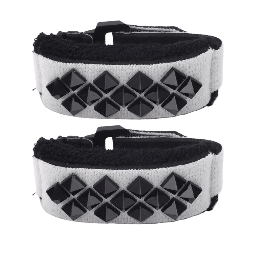 2PCS Grey Guitar String Mute Adjustable Design Guitar Mute Bass Muting Strap  For Electric Guitar