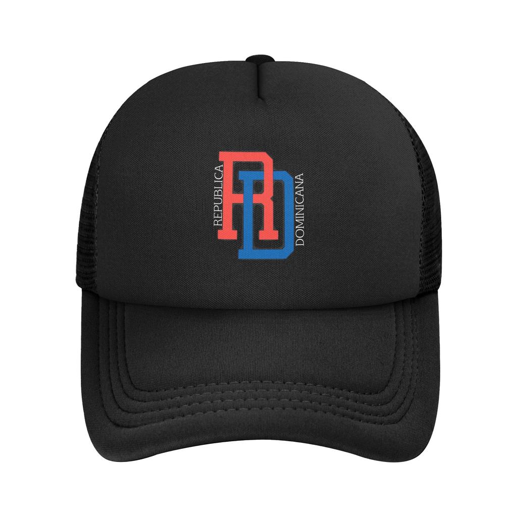 DR Dominican Republic Mesh Baseball Caps Adult Hip-Hop Trucker Worker Cap Dad Hat Adjustable Snapback Caps Sun Caps High Quality
