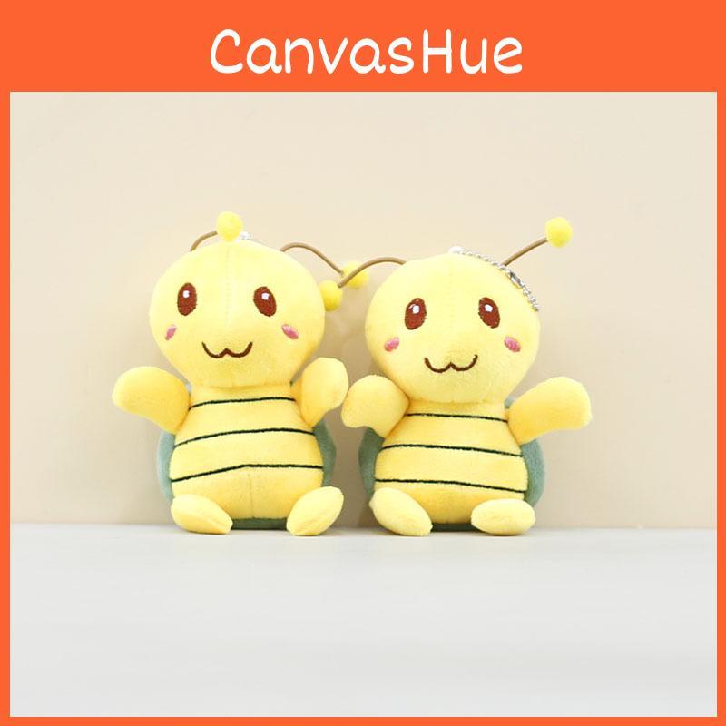 Cartoon Cute Turtle Plush Keychain Soft Short Hair Bag Charm Toy Collection