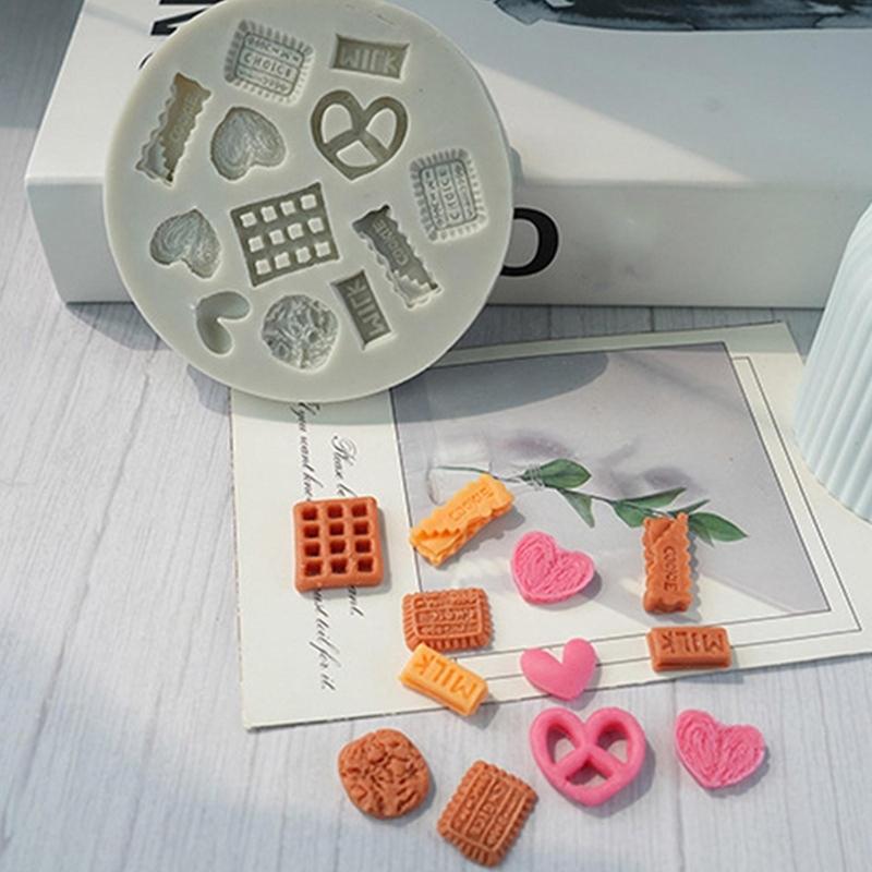 12 Cavities Silicone Cookie Molds for Making Cookie Candy Dessert Chocolate Molds Cake Molds Fondant Molds Baking Tool