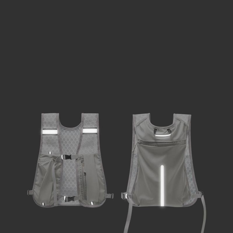 Running Hydration Vest Backpack Hiking Cycling Marathon Lightweight Water Chest Pack Storage Pocket
