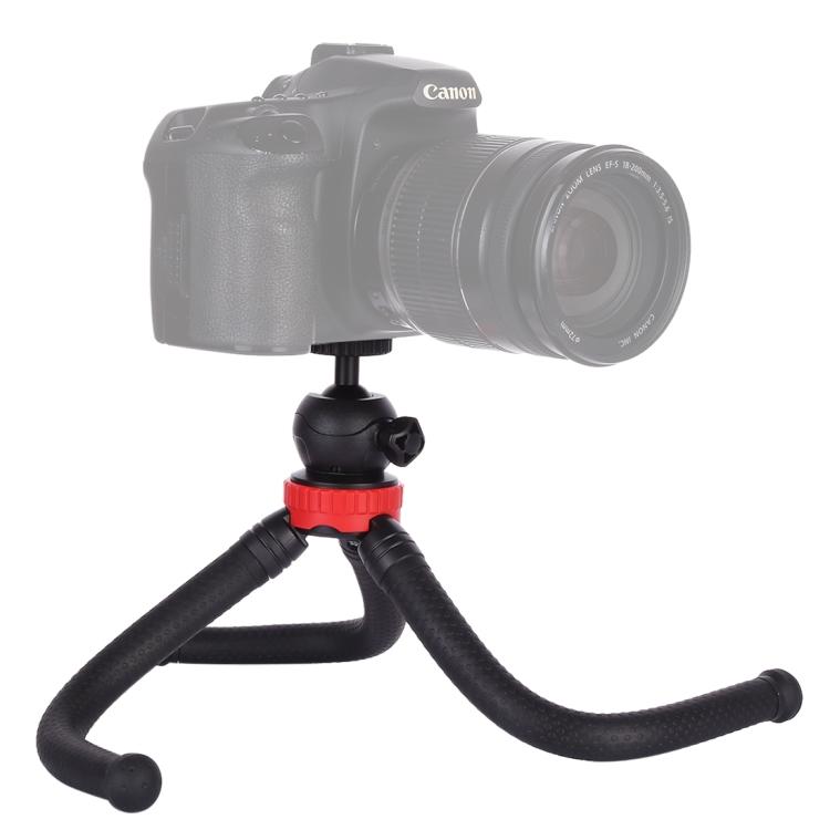 MZ305 Mini Octopus Flexible Tripod Holder with Ball Head for SLR Cameras, DJI / Insta360 / GoPro and Other Action Camera, Cellphone, Size:30cmx5cm