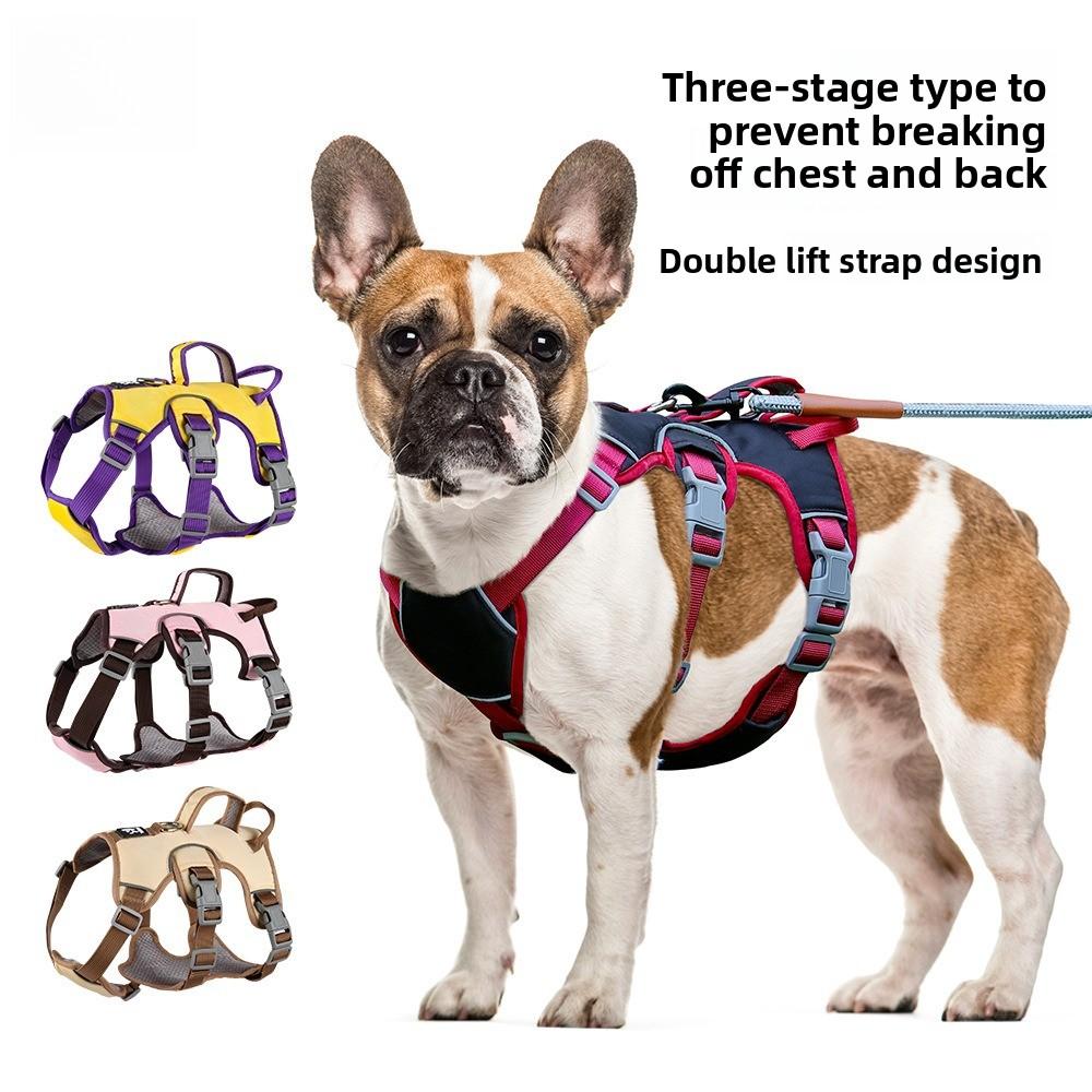 New dog chest strap, anti-break-free pet chest strap vest type dog leash pet supplies