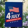 Patriotic One Nation Under Welcome Garden Flag Inch Double Sided Independence Day Memorial Day Outdoor Decoration Banner