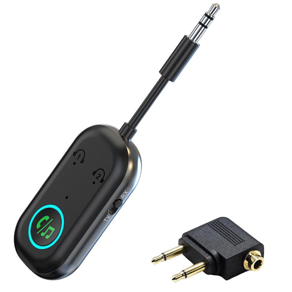 Compatible with 2 Devices Wireless Adapter Stereo Sound Audio Adapter TV Audio
