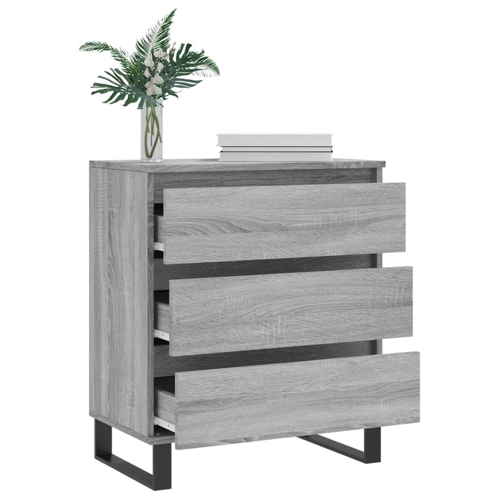 Sideboard Gray Sonoma 60x35x70 Cm Particleboard