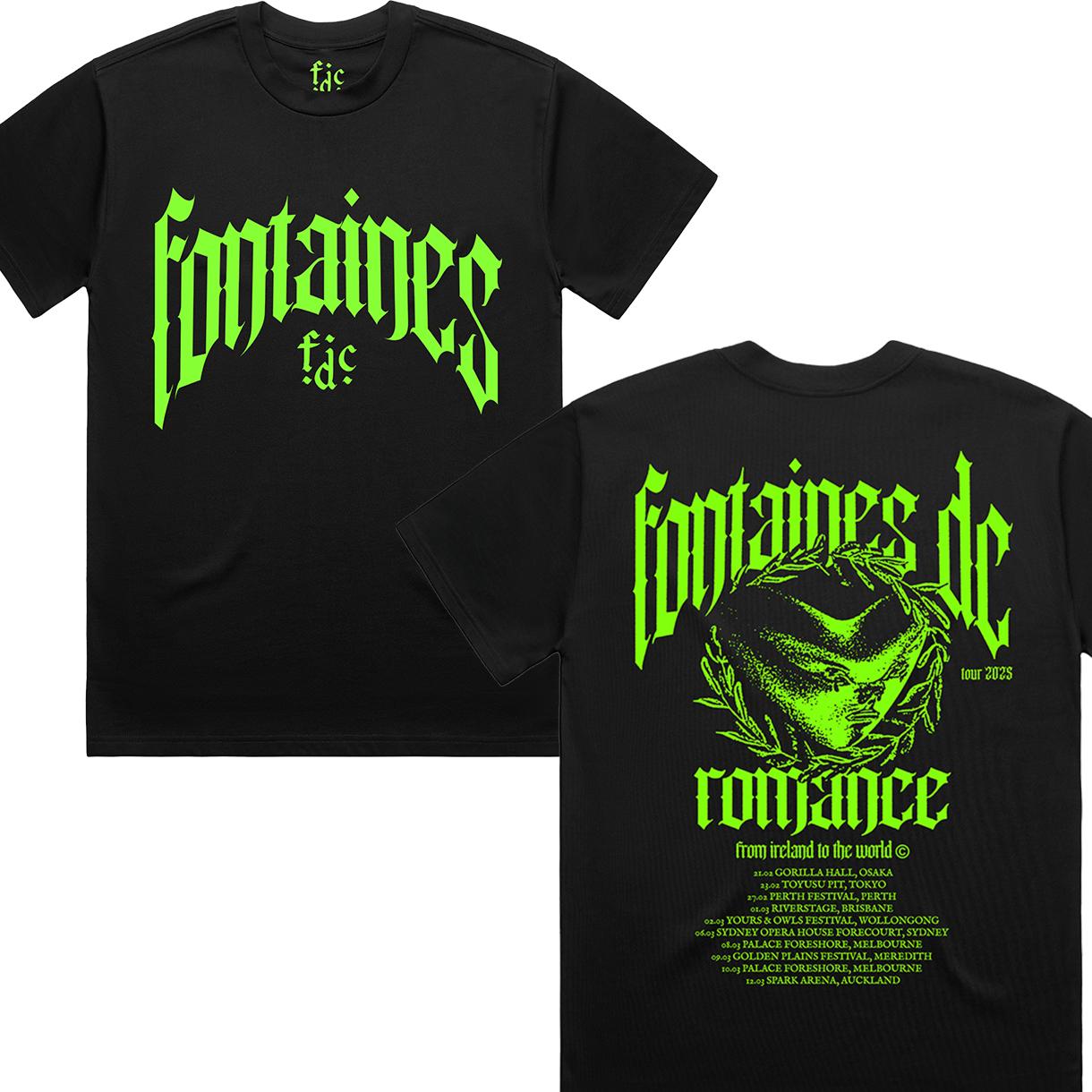 

Нова футболка Fontaines D.C.Romance у сучасному світі Чоловічий одяг Футболка Хараджуку Унісекс Високоякісні топи Бавовняні футболки M