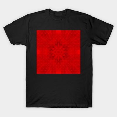 red cotton tshirt