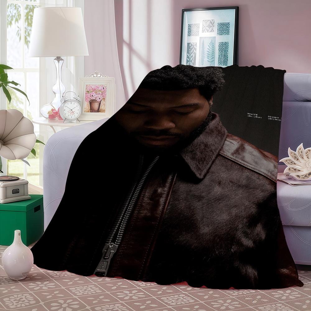 

Hip Pop Singer Khalid Blanket Warm And Soft Suitable For Bedroom Living Room Sofa Bed Office Travel Camping 30x40in
