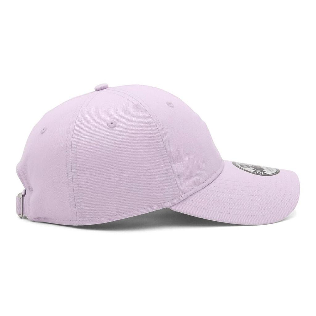 New Era 9TWENTY Cloth Strap Long Visor Cap 15128956 NER35C2380 LA Pastel Lilac New Era Cap MLB ONSPOTZ Special Edition Mini Logo Heart Los Angeles