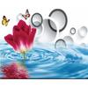 Rose Wallpaper Photo Big Mural 3d Living Room Bedroom Background Decor Wallpaper