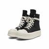 Thick-Soled Heightening Black And White High-Top Board Shoes Men'S And Women'S Couple Boots Side Zipper Tooling Boots Spring Senior Martin Boots
