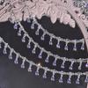 Catena Strass 10m Nappa Strass Bianco Blu Viola Rosa Rosso Catena Metallica Accessori Fai da Te Decorazione Abiti Borse Creazione Gioielli