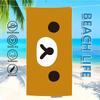 R-rilakkumas-es Towel Textile Bathrobe Beach Quick-Drying Lightweight Cute Portable Camping Swim Pool Cartoon Travel