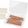 15 Pcs Copper Nails for Killing Trees Stump Root Slowly, 3.15" Copper Nails with Drill, Stump Removal Spikes Nails for Trees, Stumps