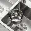 Stainless Steel Sink Drain Strainer Basket Multifunction Kitchen Food Catcher Vegetable Fruit Colander For Filter Kitchen Waste