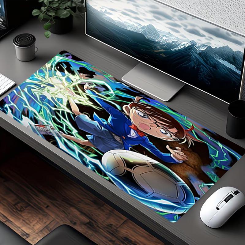 Detective Conan Print Mouse Pad, for Keyboard Pad Laptop PC Mat for Office Home Use, Desk Decor, Perfect Birthday Gift for Gamers