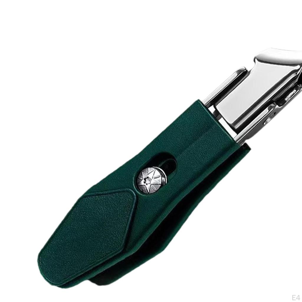 Nail Fingernail Cutter Stainless Steel Trimmer Trimming Tool Wide Jaw Opening for Traveling Elderly