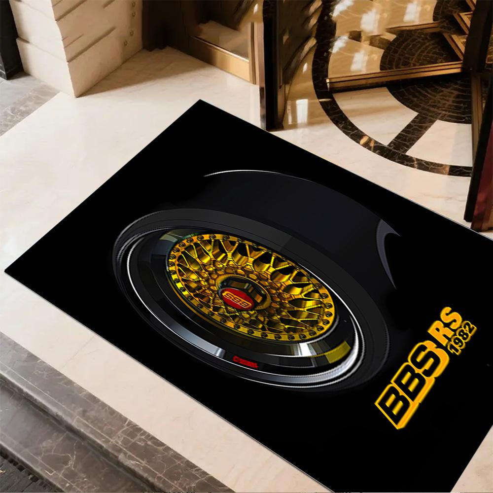Bbs Wheel Floor Rug Office Rug Perfect for Game Room Study Room Decorate Room Living Rooms Antislip Carpet Decorate Offices
