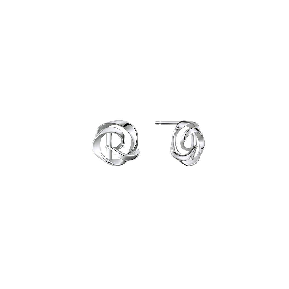 [Rosemont] Silver Lafine Earrings Ra0118