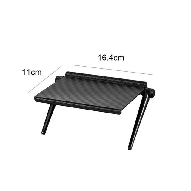 Art Living Экран монитора телевизора Подставка для монитора Органайзер для монитора Верхняя полка для экрана ЧЕРНЫЙ Пластиковый органайзер для экрана Полка Стойка-органайзер