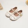 Children Leather Shoes Girls Fashion Bowknot Low Top Flats Macaron Color Soft Sole Princess Shoes Size 23-32
