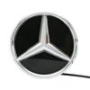 Für Mercedes Benz GLC X253 GLE W167 GLS X167 V W447 Glänzend Schwarz und Silber LED Spiegel Stil Frontgrill Stern Emblem Logo