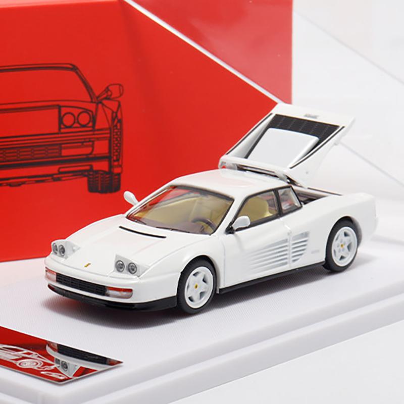 

XF 1:64 Testarossa F110 Alloy Car Diecasts & Toy Vehicles Car Model Miniature Scale Model Car Toys For Children белый