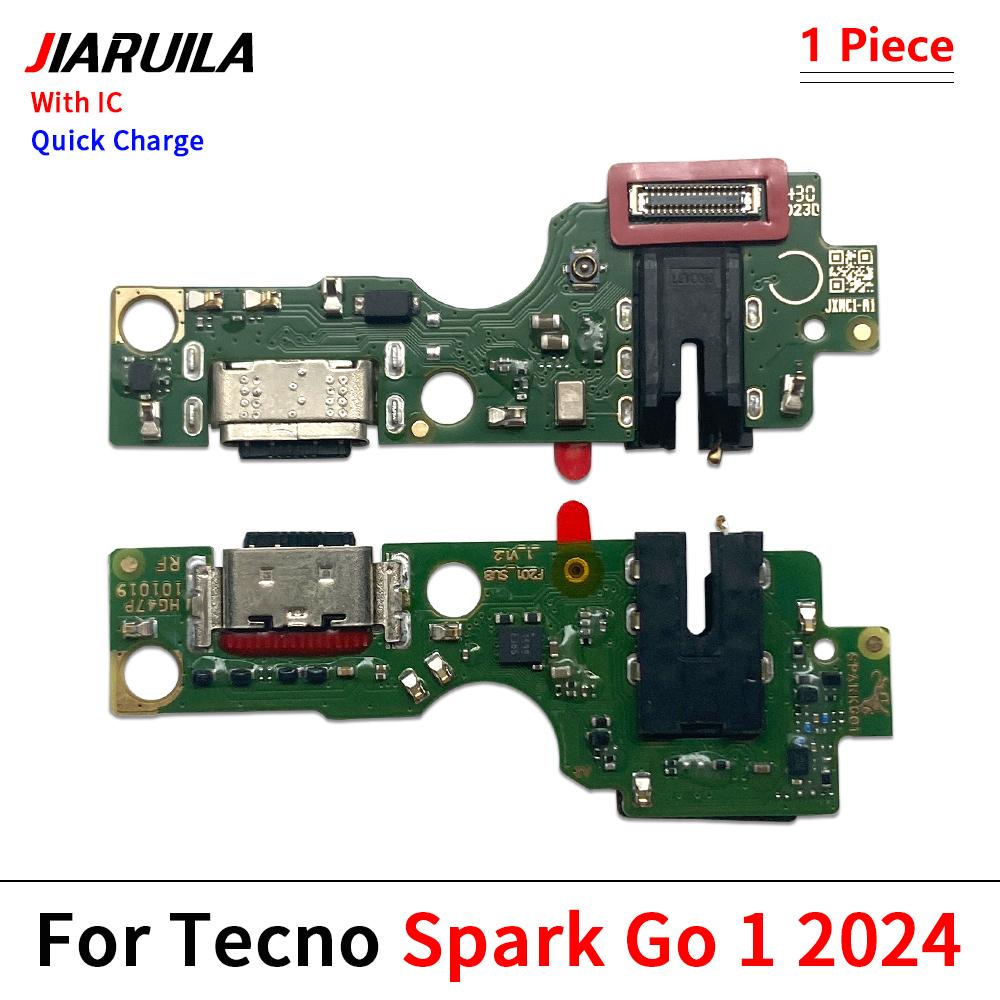 USB Charger Dock Connector Board Charging Port Microphone Flex Fast charging For Tecno 1 Plus Spark 1 Air Spark 11 Pro Plus