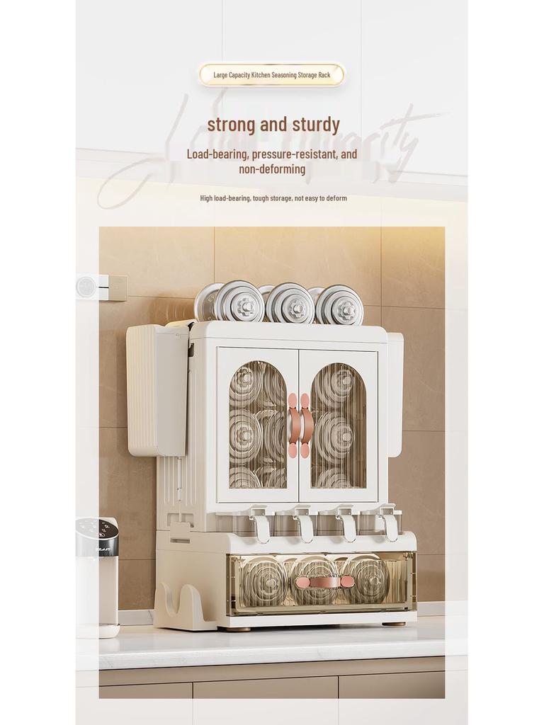 Multi-functional Kitchen Storage Rack & Knife Holder