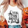 Fashionable Halloween printed Tshirt with casual short sleeved round neck suitable for daily Womens Tshirt in all seasons