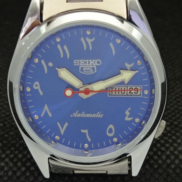 RELÓGIO MASCULINO VINTAGE SEIKO 5 AUTOMÁTICO 6349A JAPONÊS RECONDICIONADO a318895-2 Seiko-a318895