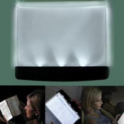 LED-Lichtkeil-Augen schützen Panel, Buch-Leselampe, Taschenbuch, Nachtsicht