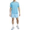 Nike T Shirts Men's Blue Crew Neck DV9315-416