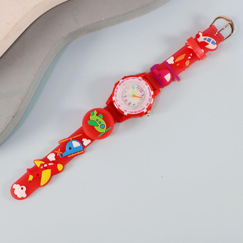 Cartoon Luminous Strap Children's Watch - Creative Birthday Gift for Elementary School Students
