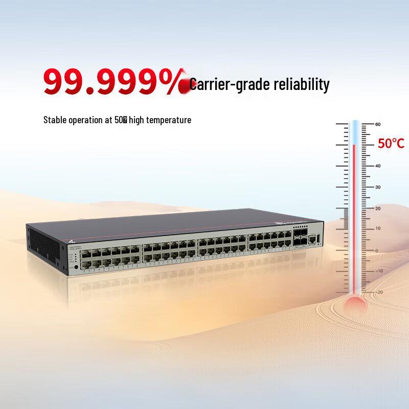 

Huawei Kunling S5735S-L48T4X-A1 48-Port 10G Managed Ethernet Switch