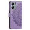 For Xiaomi Redmi Note 13 Pro 4G/Poco M6 Pro 4G Etui Lommebok Lærdeksel Mandala Blomst