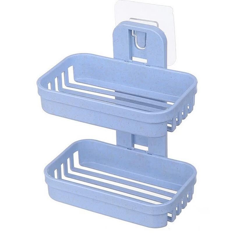 

Двухслойная мыльница на присоске YIXI