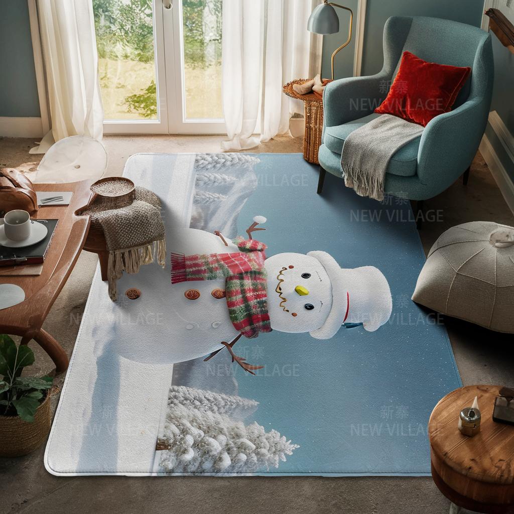 Koberec ke vchodu do domu Rohožka ke dveřím do domu Obývací pokoj Vana Koupelna Protiskluzové koberce s absorpcí vody vana Veselé Vánoce zima