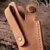Multi-function Tool Knife Protective Cover Leather Sheath Belt Knife Sheath Leather Cover With Waist Belt Buckle Pocket