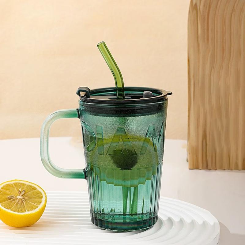 WAN TING T6001 Glass Straw Cup